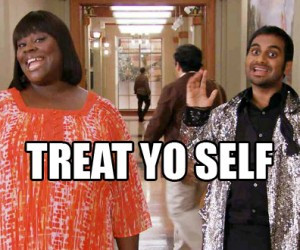 Can you imagine planning a “Treat Yourself” day with a friend? And ...