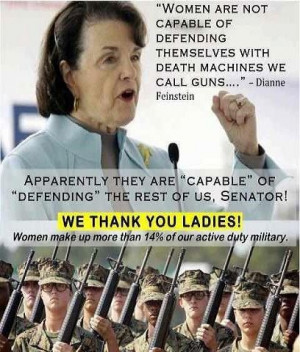 Dianne Feinstein quote. shows just how STUPID she and other democrats ...