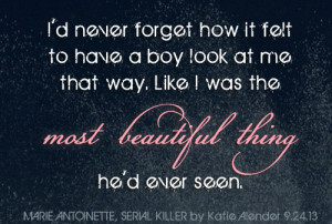 from Marie Antoinette, Serial Killer by Katie Alender