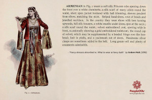 Fancy Armenian Lady Dress described by Ardern Holt 1896