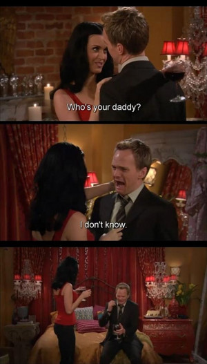 how i met your mother, whos your daddy