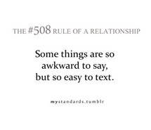 awkward, easy, quote, relationship, rule, text, things