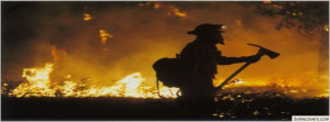 Firefighter Rescue Burn Image Facebook Timeline Cover