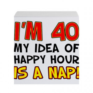 40th Birthday Notepads, 40th Birthday Leather Notepads, Sticky Note ...