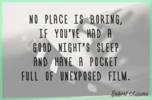 70 Inspirational Quotes for Photographers