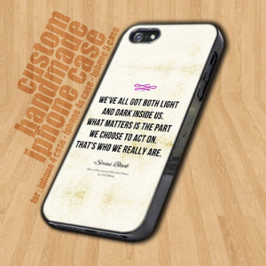 Harry Potter Sirius Black Quote iPhone 4 / 4s Case by GetToMade