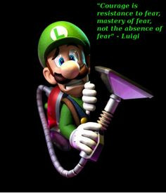 Via Reddit user dorewamonkey Luigi's Inspirational Quote More