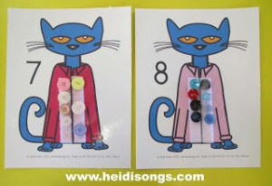 pete the cat buttons activities - Google Search