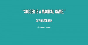 soccer quotes david beckham