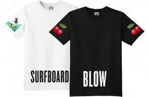 Beyoncé Debuts Emoji ‘Surfboard’ And ‘Blow’ T-Shirts