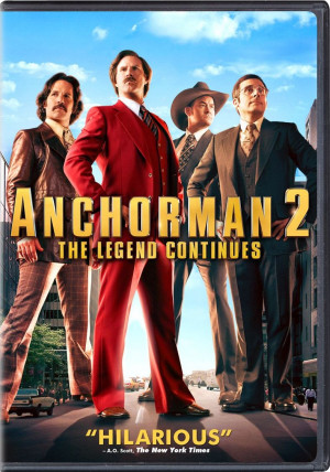 Anchorman 2: The Legend Continues [Blu-ray]