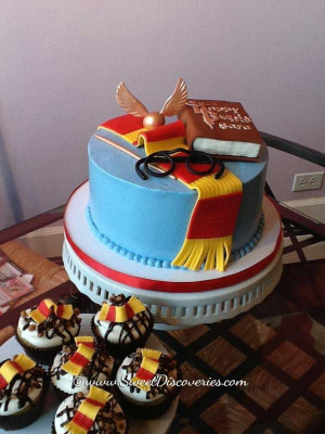 Harry Potter Wedding Cake | Harry Potter Cake | Sweet Discoveries