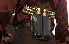 Castor Troy | Probably the only way I'd wear gold. I would 