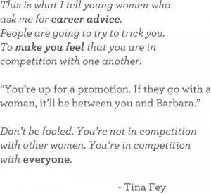 Tina Fey, a contemporary feminist role model