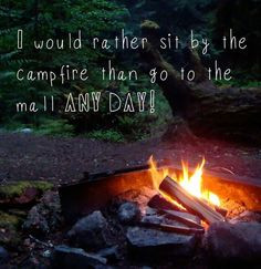 we agree more bonfires camps outdoor campers most popular country ...