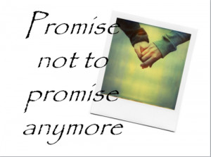 Pinky promise...