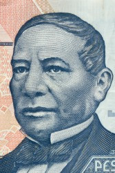 Benito Juarez, former President of Mexico.