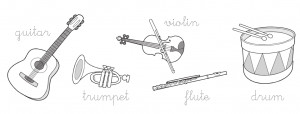 love music do you love music some important instruments are