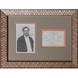 Pietro Mascagni Signed Photograph