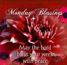 ... bless your week with peace more the lord mondays quotes weeks blessed