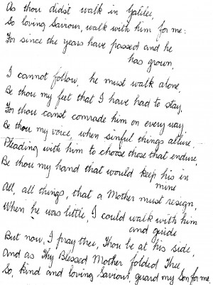 Forgiveness Prayer Service