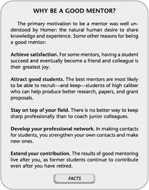 Adviser, Teacher, Role Model, Friend: On Being a Mentor to Students in ...