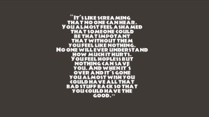 No One Understand You Quote