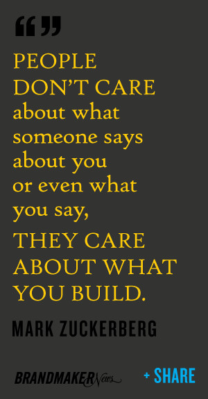 care about what someone says about you or even what you say, they care ...