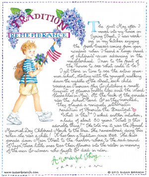 Today we’ll hang our flag on the front of the house! We have to do ...