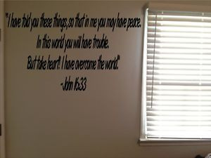 ... 33-Bible-Verse-Christian-Overcome-World-Vinyl-Wall-Decal-Quote-Sticker