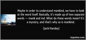Jack Handey Quote