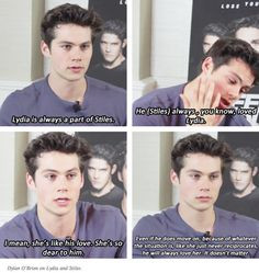 stiles wolf dylan o brien teenwolf dylano brien stiles and lydia dylan ...