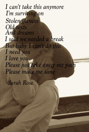 By Sarah Rose #love #quote (post on all social media sites and help me ...