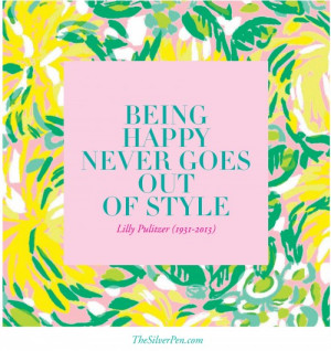 ... Jacobs, Breast Cancer Survivor - Quotes & Inspiration - Lilly Pulitzer