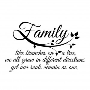 Quotes Our Family Is Like a Tree Branch Pictures