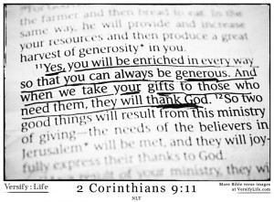 Corinthians Verse 9 11 Book