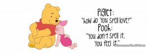 Pooh Bear Quote Facebook Covers