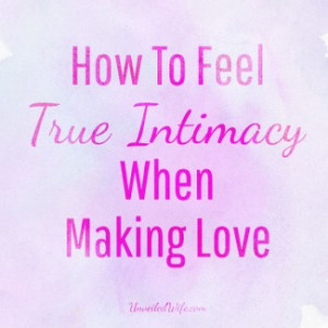 Yet most husbands’ definition of intimacy would likely involve far ...