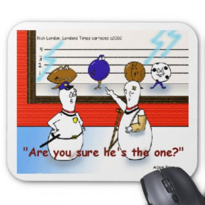 Funny Bowling Sayings Mouse Pads And Mousepad