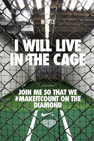 will live in the cage.... Join me so that we #makeitcount on the ...