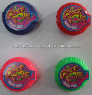 JJW 18g Fruit Roll Bubble Gum Chewing Rollz