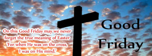 Good Friday FB Cover with Quotes