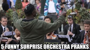 Funny Surprise Orchestra Pranks Header