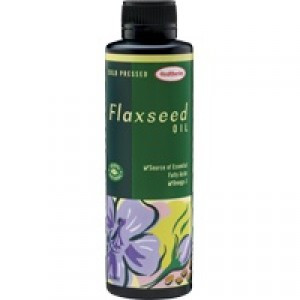 Flaxseed Oil Bottle