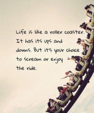Enjoy the ride. #quote