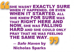 Safe Haven quote #1