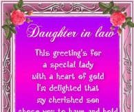 Daughter in Law Quotes