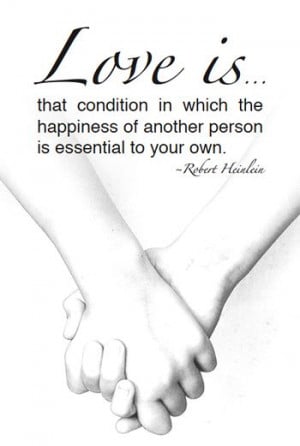 Free Printable Love Quote – Robert Heinlein via @newlywedsurvive