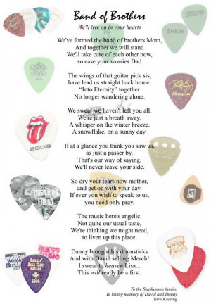 Band Of Brothers poem