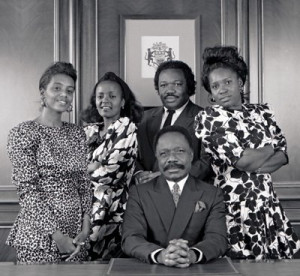 Omar Bongo (President of Gabon), Grace Bongo, Patrice Bongo, Ali Bongo ...